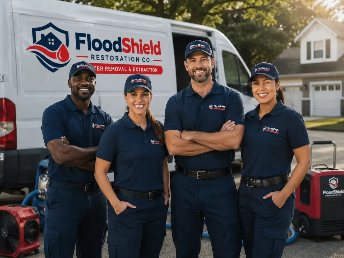 Flood Damage Restoration company in Rowe, MA